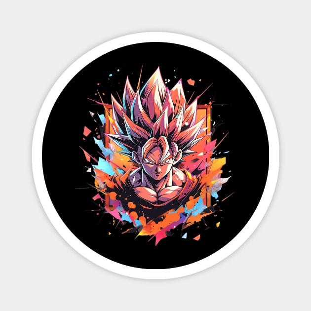 goku Magnet by fancy ghost